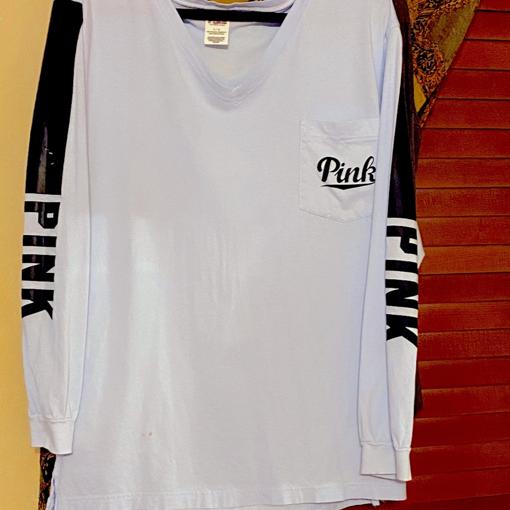 Marked down!!Victoria’s Secret Baby Blue Top xl